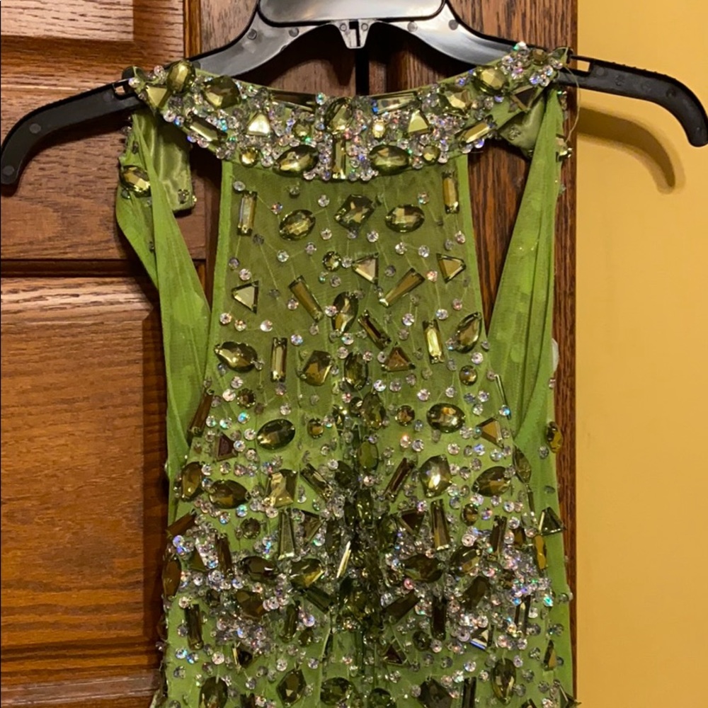 Green dress